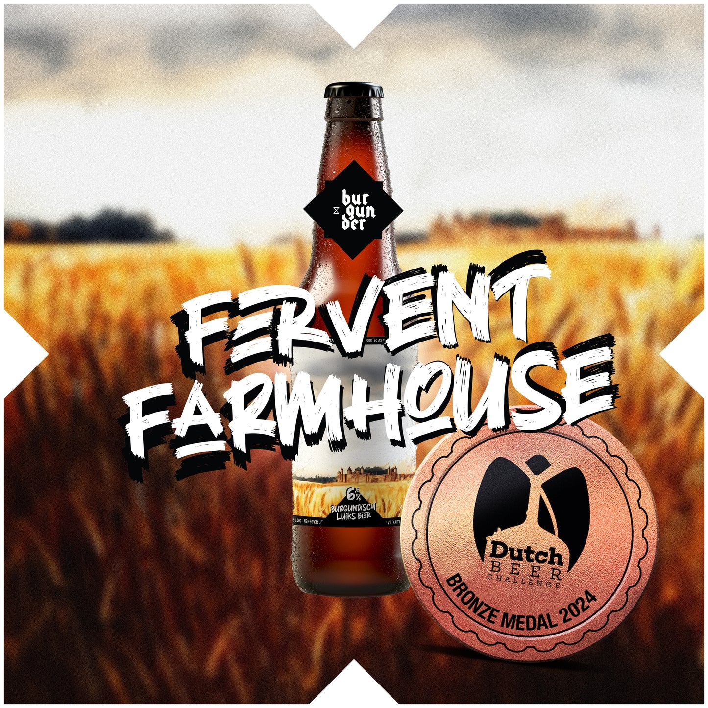 Fervent Farmhouse 6,6% | Luiks Bier